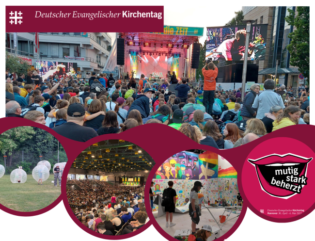 Kirchentag zugeschnitten 